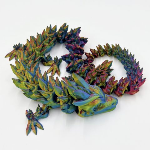 Kryształowy smok 52cm